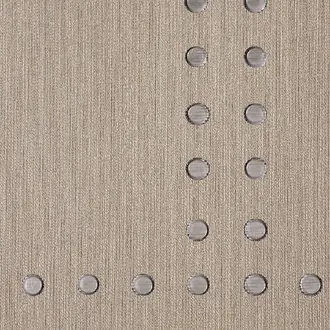 Rivets Nickel on Mink Sateen Club 5716