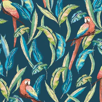Tropical Parrot WLD53117W