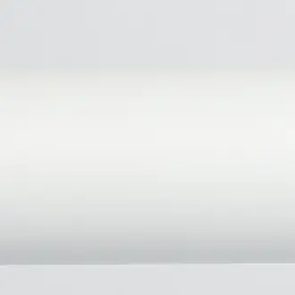 Byron & Byron Chalfont 45mm Matt White Curtain Pole Ribbed Endcap Finial