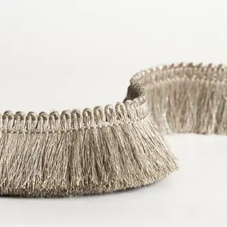 Precious metals brush fringe T005-01