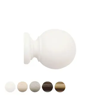 Jones Cathedral 30mm Cotton Curtain Pole Ball Finial