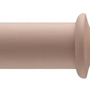 Byron & Byron Neon 35mm Baby Pink Curtain Pole Peony Finial
