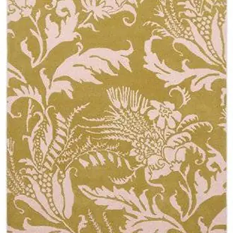 Baroque Yellow 162906 Rug