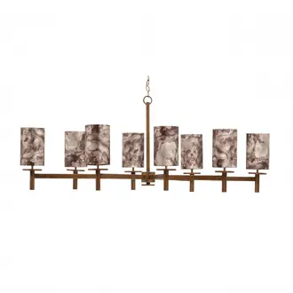 Neptune Chandelier MCL51 French Brass