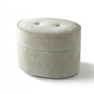 Oval Dressing Table Stool UST02 COM Fabric