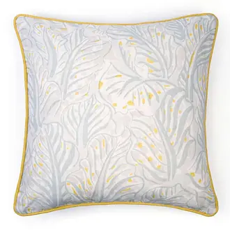 Milles Feuilles Pale Blue Cushion