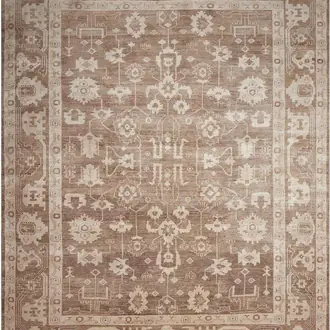 Aldora ALD06 Mocha Rug
