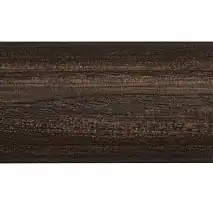 Byron & Byron Halo 45mm Washed Toasted Oak + Burnished Brass Curtain Pole Globus