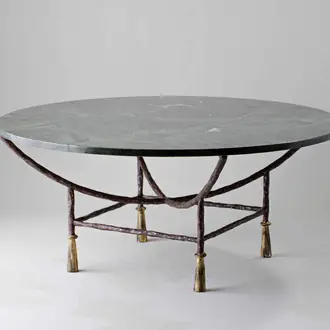 Stanley Coffee Table CFT16 Glass Old Rust