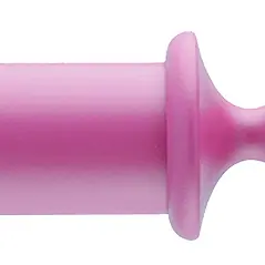 Byron & Byron Neon 35mm Fuschia Curtain Pole Daisy Finial