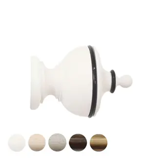 Jones Cathedral 30mm Cotton Curtain Pole Exeter Finial