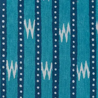 Zig Zag Grand 04 Indigo & Turquoise