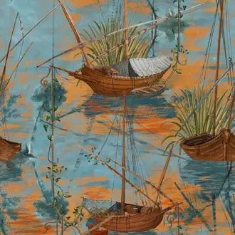 Moored Boats WP20724