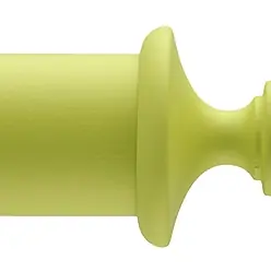 Byron & Byron Neon 35mm Lime Green Curtain Pole Daisy Finial