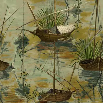 Moored Boats WP20725