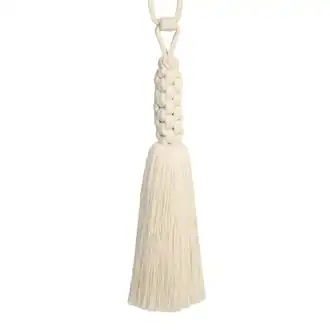 Abrielle Cotton Tassel Tieback 988-56587-03