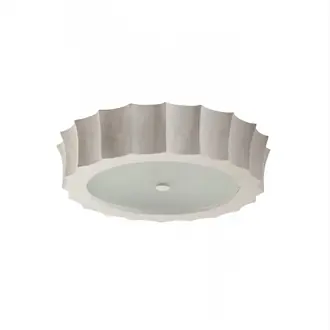 Scalloped Bulkhead MCL31 Plaster White