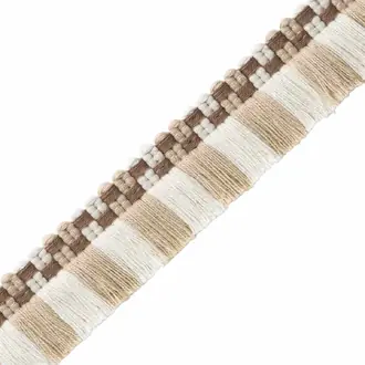 Mds Check Brush Fringe BR-61121-03