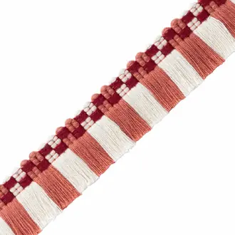 Mds Check Brush Fringe BR-61121-04