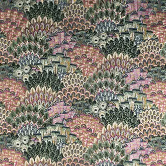 Plume Embroidery Jungle