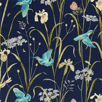 Kingfisher and Iris 226733