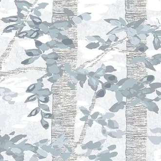 Bosky Blue Yonder Wallpaper