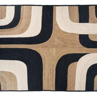 Penny Lane Black and white Rug