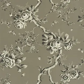 Ashfield Floral Gun Metal PRL027-04