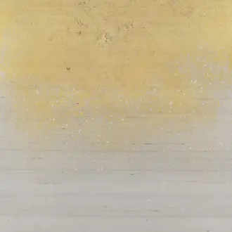 Metallic Ombre Gold on Silver Star Dust Silk 3161