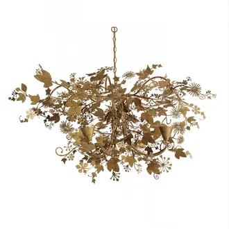 Small Ivy Chandelier MCL37S Forest Gold