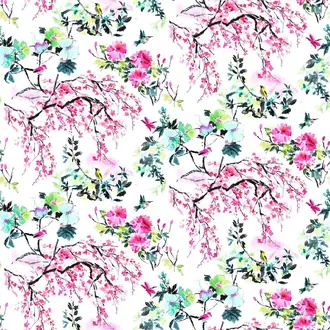 Chinoiserie Flower Outdoor FDG2672-01