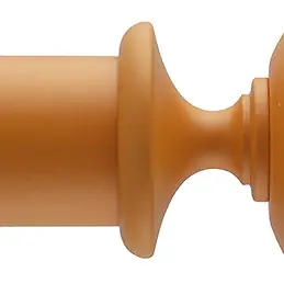Byron & Byron Neon 45mm Orange Curtain Pole Daisy Finial