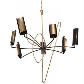 Sputnik Ceiling Light MCL34 Antiqued Brass
