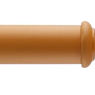 Byron & Byron Neon 45mm Orange Curtain Pole Rose Finial