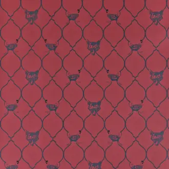 Fox And Hen Wallpaper Brick