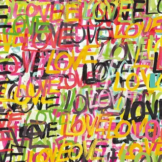 Love Scribble CEP50119W