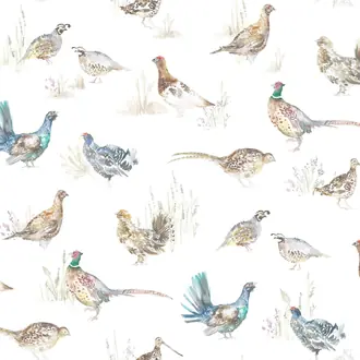 Country Game Birds Cream