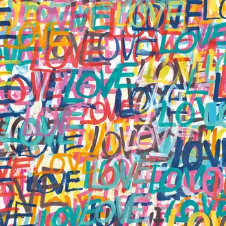 Love Scribble CEP50120W