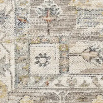 Antique Fusion ANF02 Ivory Multicolor Rug