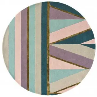 Sahara Round Pink 056102 Rug