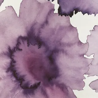 Bloom Large Fuchsia on White Paper Weave 7190-L