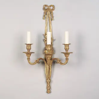 Classical Ribbon Wall Light WA0070.GI
