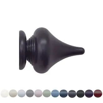 Jones Estate 48mm Juniper Curtain Pole Minaret Finial