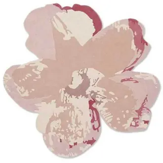 Shaped Magnolia Light Pink 162302 Rug
