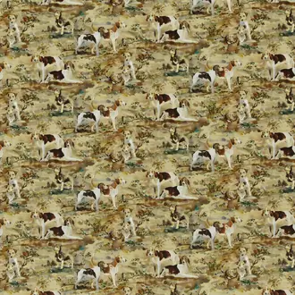 Mulberry Hounds Velvet Multi FD297-Y101