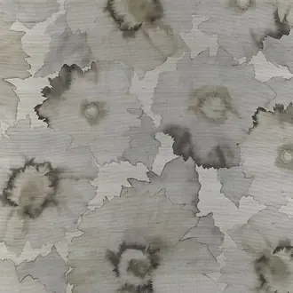 Bloom Small Antique Umber on Silver Silk 7188-S