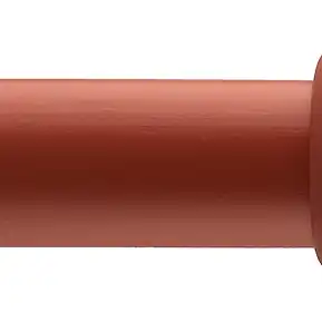 Byron & Byron Neon 45mm Red Curtain Pole Peony Finial