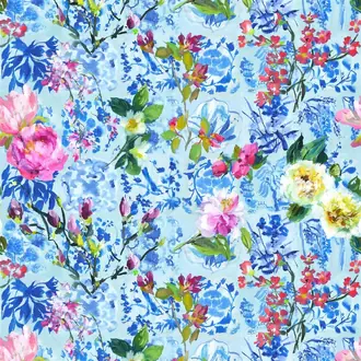 Majolica Cornflower PDG1028-01
