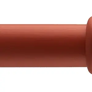 Byron & Byron Neon 35mm Red Curtain Pole Posy Finial