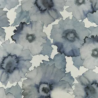 Bloom Small Indigo on White Manila Hemp 7192-S